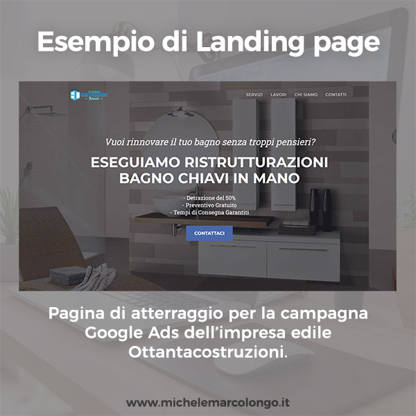 Che cos’è una Landing page